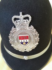 Bobby polizei helm gebraucht kaufen  Kiel