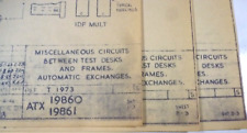 Gpo strowger diagram for sale  WESTON-SUPER-MARE