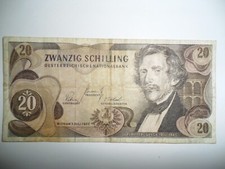 Banconota schilling austria usato  Reggio Calabria