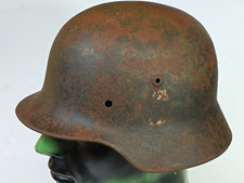 Capacete alemão M40 relíquia original Segunda Guerra Mundial pequeno tamanho 60 da Kurland Front comprar usado  Enviando para Brazil