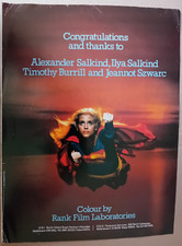 Screen international poster for sale  STOCKPORT