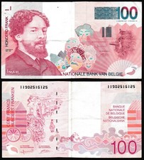 Belgium 100 francs d'occasion  Expédié en Belgium