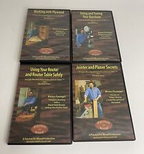 4 DVD Courses Hendrik Varju Bundle Collection Learn Woodworking segunda mano  Embacar hacia Argentina