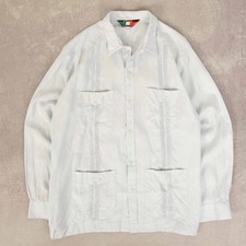 Camicia guayabera cubana usato  Spedire a Italy
