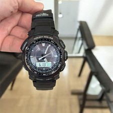 Casio Pro Trek PRW-5100 relógio digital externo pulseira de resina usado comprar usado  Enviando para Brazil