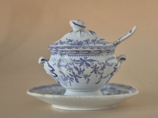 Ancien moutardier saucière d'occasion  Conty