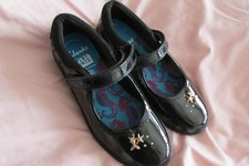 Girls black patent for sale  BIRMINGHAM