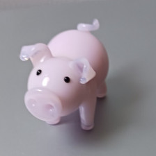 Pink glass pig for sale  San Mateo