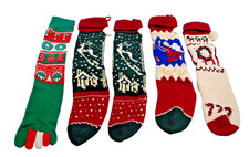 Knitted christmas stockings for sale  Wilmington