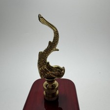 Abajur de bronze Koi peixe acabamento decorativo rosca harpa topper ornamentado tom dourado comprar usado Abajur de bronze Koi peixe acabamento decorativo rosca harpa topper ornamentado tom dourado comprar usado  Enviando para Brazil