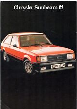 Chrysler sunbeam 1600 for sale  UK