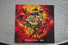 Iron Savior - Condition Red CD Album signed / autograph / signiert comprar usado  Enviando para Brazil