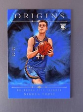 Nikola Topic 2024-25 Panini Origins basquete azul /99 RC #88 comprar usado  Enviando para Brazil