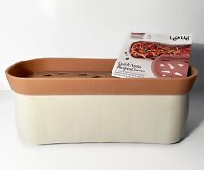Panela de macarrão para microondas Lekue não usada, instruções e livreto de receitas, 1,5 litros comprar usado  Enviando para Brazil