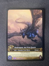 World of Warcraft WoW TCG Promo - Arte alternativa EA Sindragosa the Frost Queen comprar usado  Enviando para Brazil