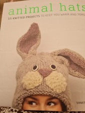 Animal hats knitting for sale  BIRMINGHAM