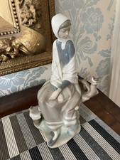 Lladro girl sitting for sale  WARRINGTON