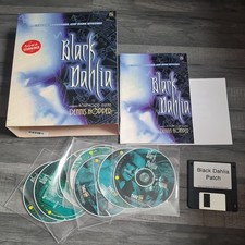 Black dahlia discs for sale  FELTHAM