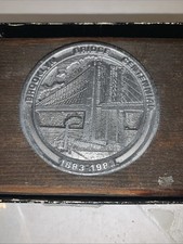 Brooklyn Bridge Centennial Pedestrian Walkway Wood 1983 História Colecionável Antigo comprar usado  Enviando para Brazil