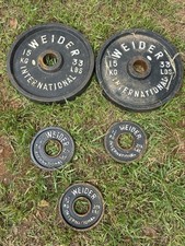 Vintage weider plates for sale  Cleveland