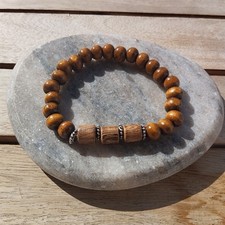 Bracelet perles bois d'occasion  Saint-Jeannet
