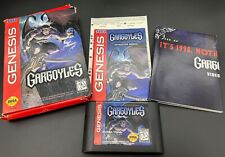 Gárgulas Sega Genesis com caixa original, manual, pôster, cartão de registro!, usado comprar usado  Enviando para Brazil