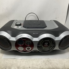 Philips AZ2555 CD Soundmachine PC Link USB Gameport Rádio wOOx Som Testado, usado comprar usado  Enviando para Brazil