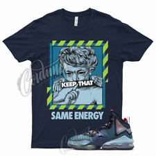 Camisa de energia da Marinha para Lebron 19 Fast Food enegrecido Azul Usado Atomic Verde Holandês, usado comprar usado  Enviando para Brazil