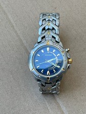 Relógio de pulso masculino Seiko Kinetic 5M62-0D10 pulseira original 100M funciona corretamente comprar usado Relógio de pulso masculino Seiko Kinetic 5M62-0D10 pulseira original 100M funciona corretamente comprar usado  Enviando para Brazil