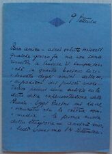 Lettera autografa attrice usato  Roma