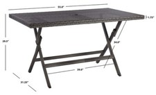Safavieh akita folding for sale  Whitestown