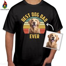 Camiseta (1195) PERSONALIZADA El Mejor Perro Papá Nunca Camisetas Cumpleaños segunda mano  Embacar hacia Mexico