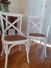 Rattan dining chairs for sale  THORNTON HEATH