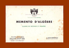 Mémento algèbre classe d'occasion  Dourdan
