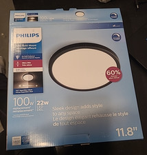 Luminária de teto Philips LED 22W 11,8"" super fina, 3000K, regulável, preta *105 comprar usado Luminária de teto Philips LED 22W 11,8"" super fina, 3000K, regulável, preta *105 comprar usado  Enviando para Brazil