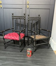 Pair ebonised arts for sale  HASSOCKS