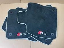 Conjunto de tapete carpete 2015-2020 AUDI S3 esquerdo direito dianteiro traseiro preto fabricante de equipamento original comprar usado  Enviando para Brazil