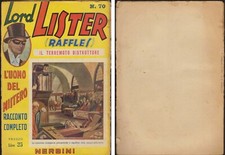Lord lister raffles usato  Italia