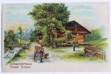 Cpa schweizerhaus chalet d'occasion  Seyssel