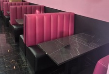 Restaurant benches booths for sale  SUTTON