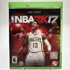 NBA 2K17 (Xbox One, 2016) Completo com Manual + Inserções CIB Paul George Testado comprar usado  Enviando para Brazil