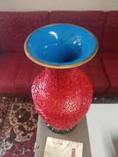 Chinesische zinnobervase rotla gebraucht kaufen  Jahnsdorf