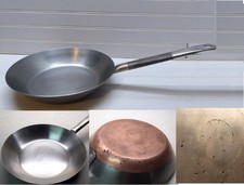 Usado, Frigideira Revere Ware 10" pátio institucional revestida de cobre aço inoxidável frigideira do chef comprar usado Usado, Frigideira Revere Ware 10" pátio institucional revestida de cobre aço inoxidável frigideira do chef comprar usado  Enviando para Brazil