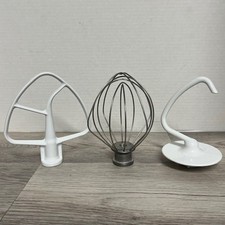 KitchenAid 4,5 qt - Lote de acessórios para misturador de suporte - Pá, batedor, gancho para pão comprar usado  Enviando para Brazil