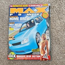 Max power magazine for sale  NORWICH