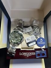Longines hydroconquest green for sale  East Brunswick