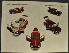 1966 volkswagen brochure for sale  Olympia