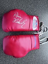 Boxhandschuhe handsigniert reg gebraucht kaufen  Heek