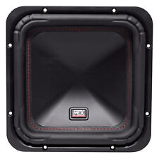 Subwoofer quadrado MTX S6510-44 10" 1000w pico/500w RMS áudio veicular sub DVC 4-ohm, usado comprar usado  Enviando para Brazil