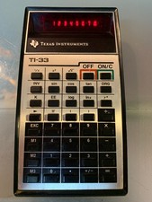 Calculatrice vintage texas d'occasion  Cavaillon